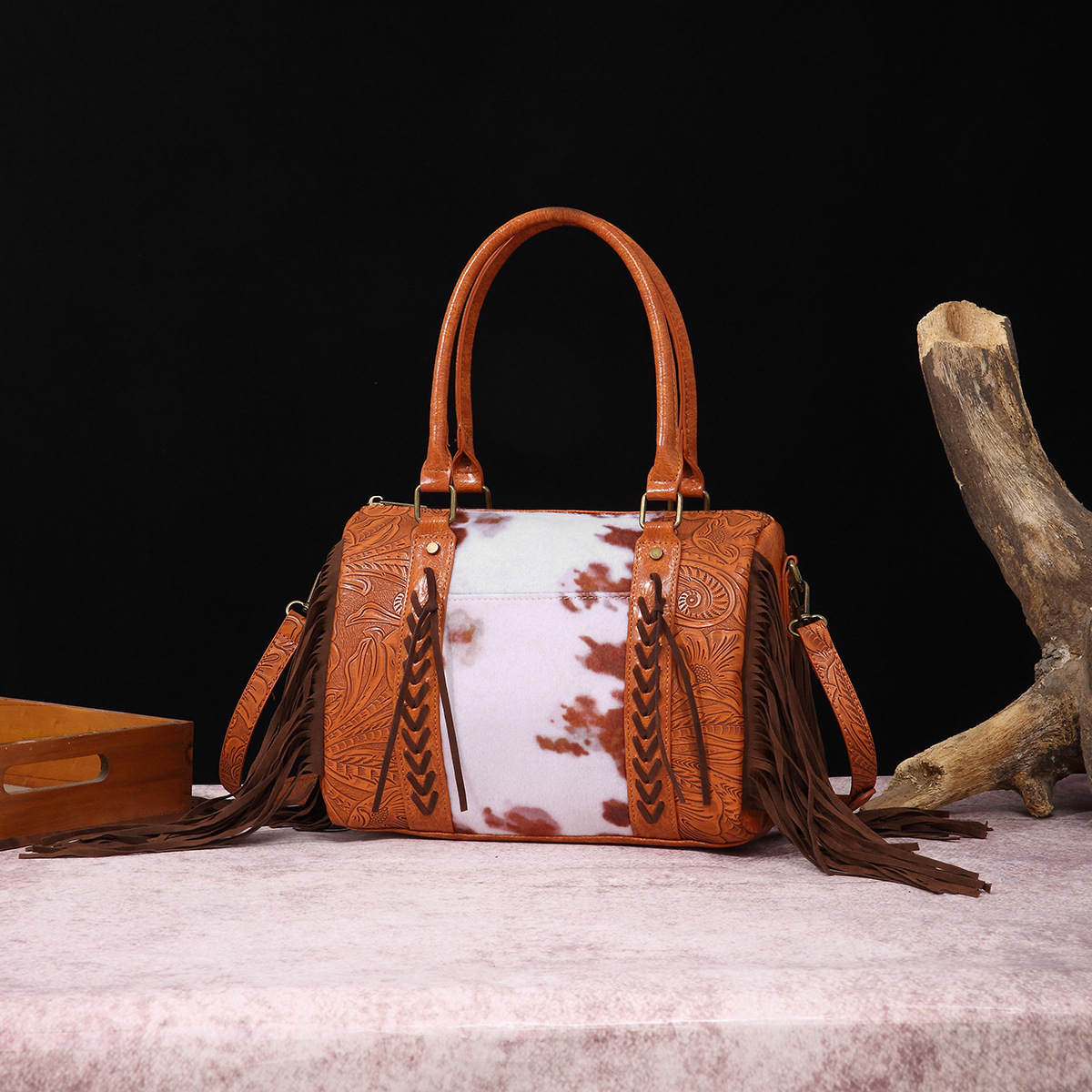 Handtaschen für Damen Die neueste europäische und amerikanische Retro-Mode, personalisierte Schulter-Crossbody-Tasche mit großem Fassungsvermögen, High-End-Damentaschen_voghion.com