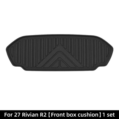 custom-made TPE floor mats – Modelə uyğun ayaqaltı - 27-models-of-rivian-r2-front-trunk-mats