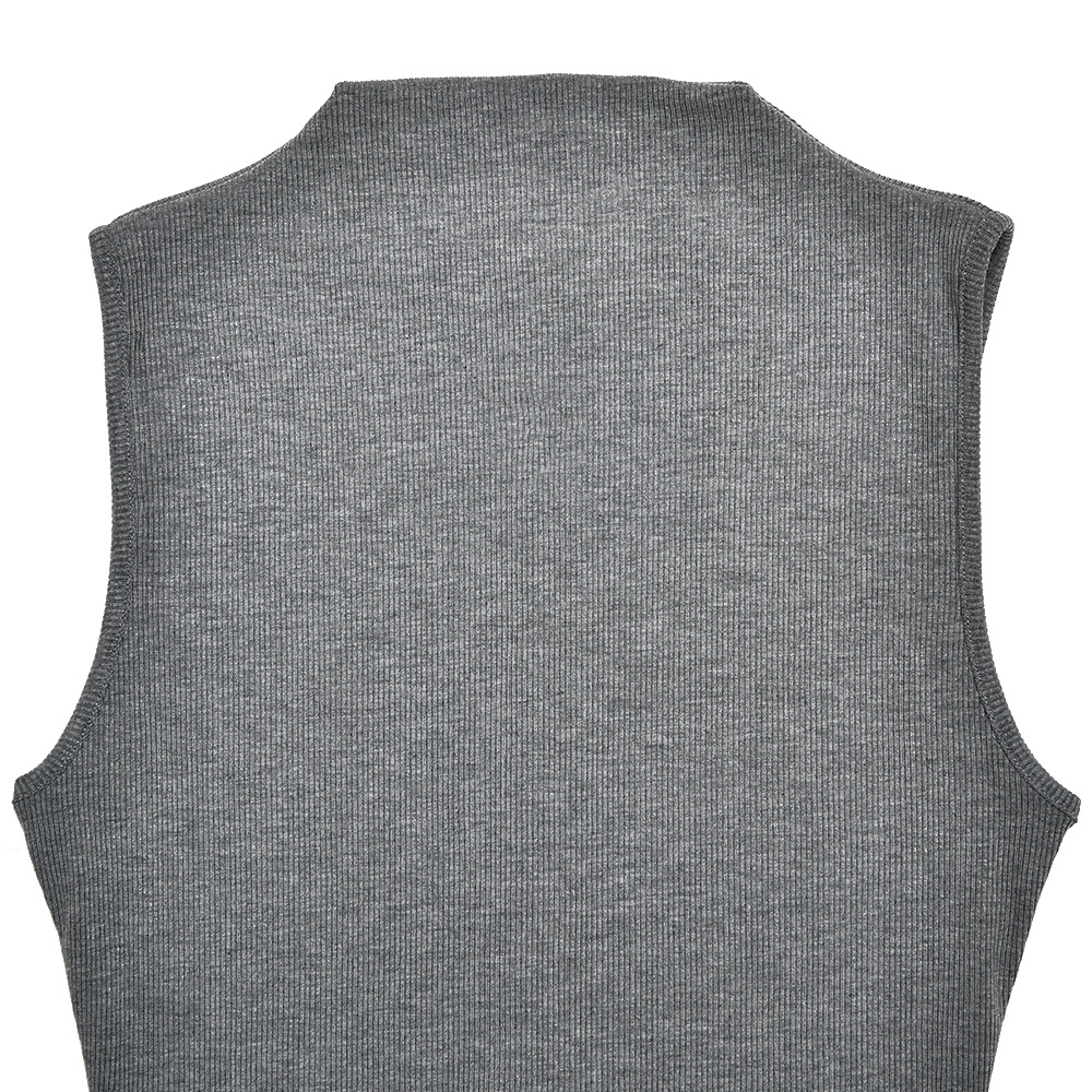 Mono de mujer con cuello redondo, sin mangas, color liso, pantalones acampanados, mallas, sexy, deportivo