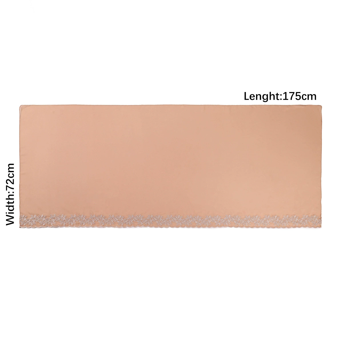 Shiffon lace light and thin breathable scarf from pearl, cloak