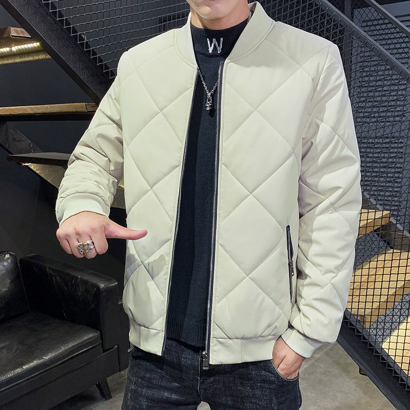 Winter trend short men's down jacket with down, 2023, Korean style