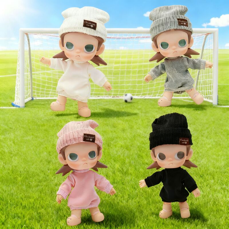 Zsiga Movable Doll's Dream Place Bjd Doll Baby Clothes Gazi Sister Clothes Accessories Cool Sweatshirt and Hat Set