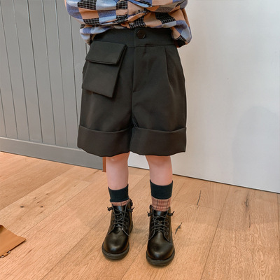 4.15 Added Boy suit Pants 2021 summer new pattern CUHK children Korean Edition leisure time jacket wholesale