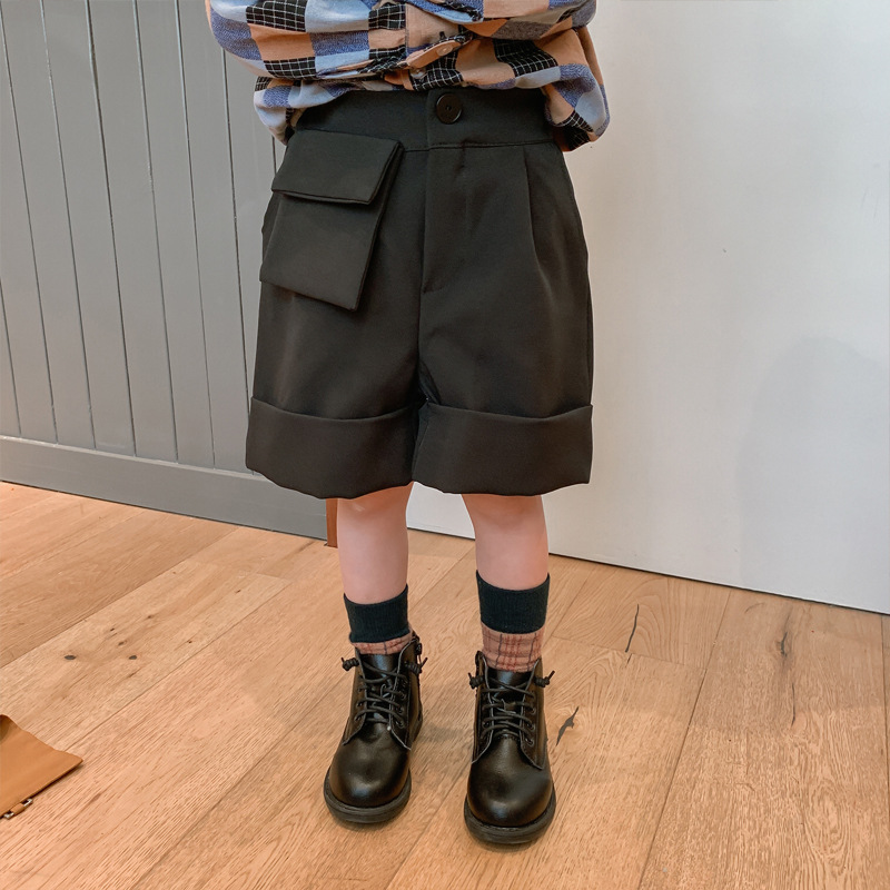 4.15 Added Boy suit Pants 2021 summer new pattern CUHK children Korean Edition leisure time jacket wholesale