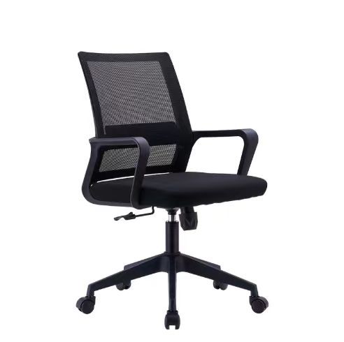 검은 회전 의자