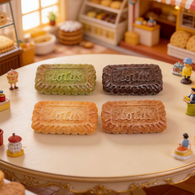 Simulated Four-Color Cookie Bakery Food Toy Miniature Scene Decoration DIY Keychain Hairpin Hair Tie Material Accessories Simulated Four-Color Cookie Bakery Food Toy Miniature Scene Decoration DIY Keychain Hairpin Hair Tie Material Accessories