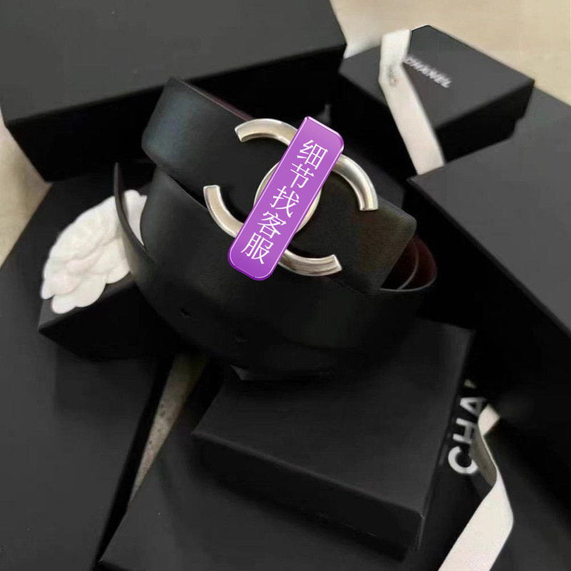 Cross-Border Genuine Leather Small Buckle Women's Belt, Double-Sided, Suitable for Suits, Dresses, and Jeans, Wholesale Distributor