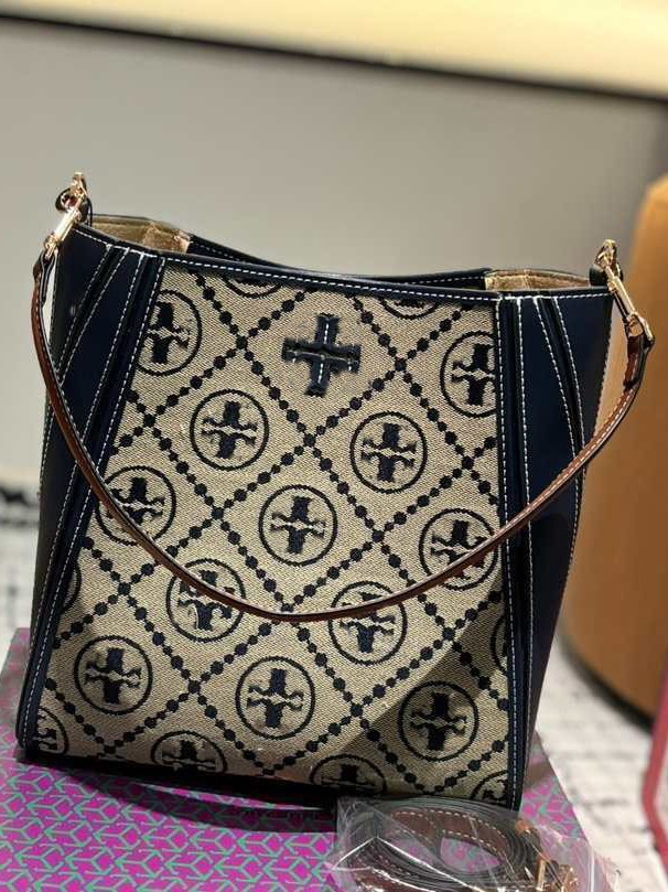 Qadın Dəri Çanta - Bucket Bag, Çiyin və Krossbody