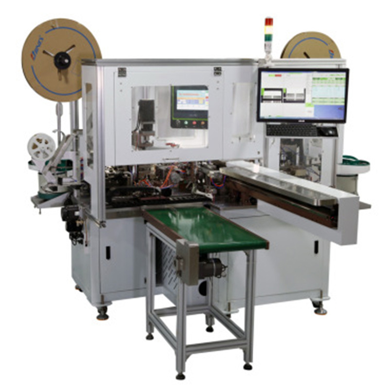 深圳厂家直销 高速全自动穿胶壳一体机智能端子机厂家供应