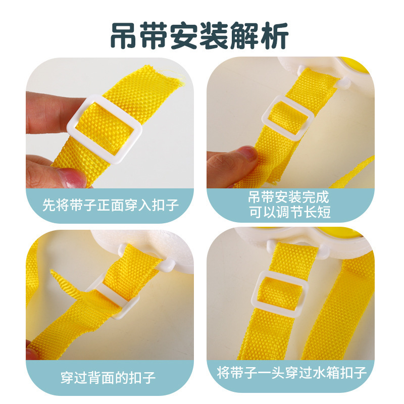 Juguetes para niños mochila pistolas de agua rociadores de agua de gran capacidad de juego de agua de dibujo festival de sprinkling de agua de agua de agua para niños de playa