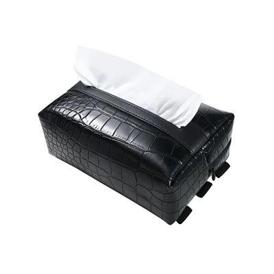 Car tissue box/set — Tissue Box, High-End Crocodile Pattern