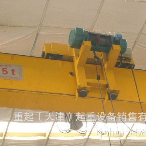 天津行吊 偏挂电动单梁起重机 5T10T低净空电动葫芦桥式行车