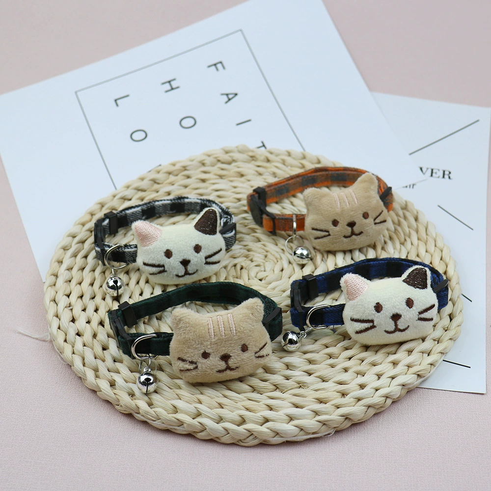 Ошейник-бабочка для домашних животных трансграничный ошейник для собак котенок ошейник для домашних животных милый решетчатый ошейник для кошек прямые продажи с фабрики