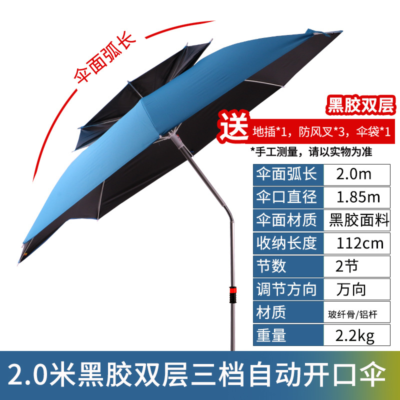 [double-layer vinyl universal] s2 style 2.0m - blue