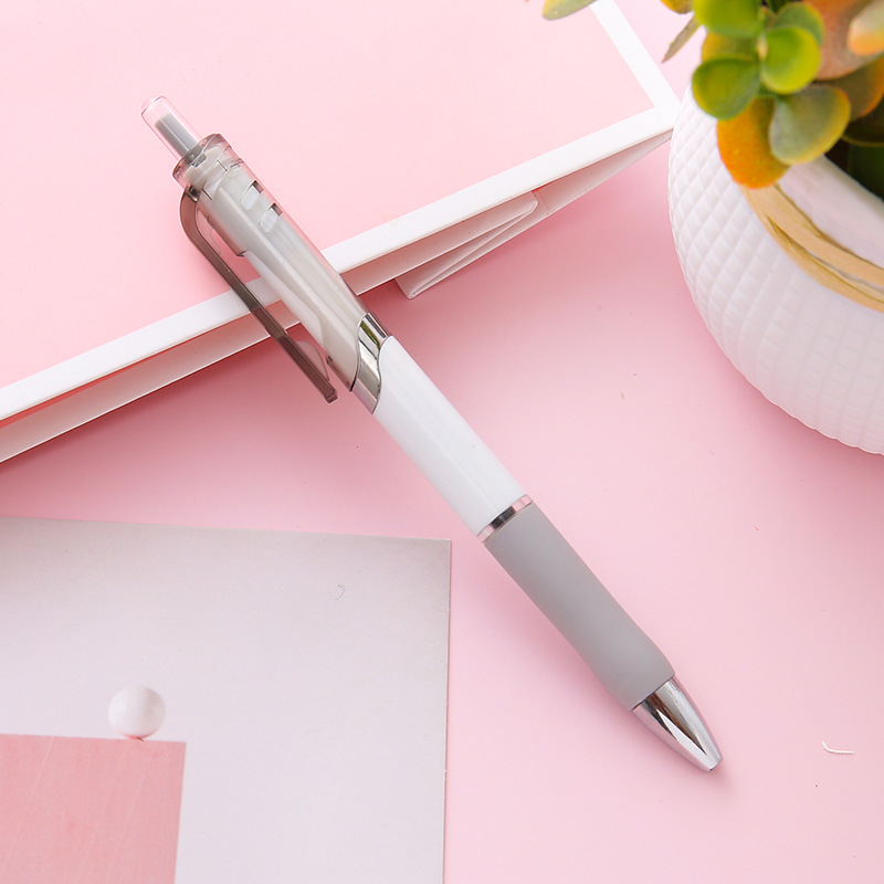 Bolígrafo de prensa de alto valor Bolígrafo de góner de prensa simple Papelería para estudiantes Bolígrafo de agua bala Bolígrafo de firma de oficina al por mayor