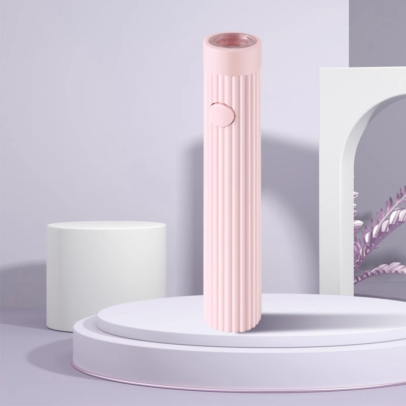 네일아트 램프-라운드(핑크 USB형)-1개