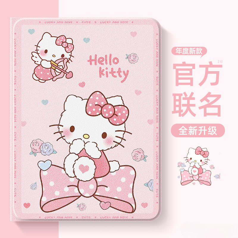 Katie-Themed Apple iPad Case 10.2inch Cartoon iPad Air 11 Tablet Case Protective Soft Shell Pro Anti-Fingerprint