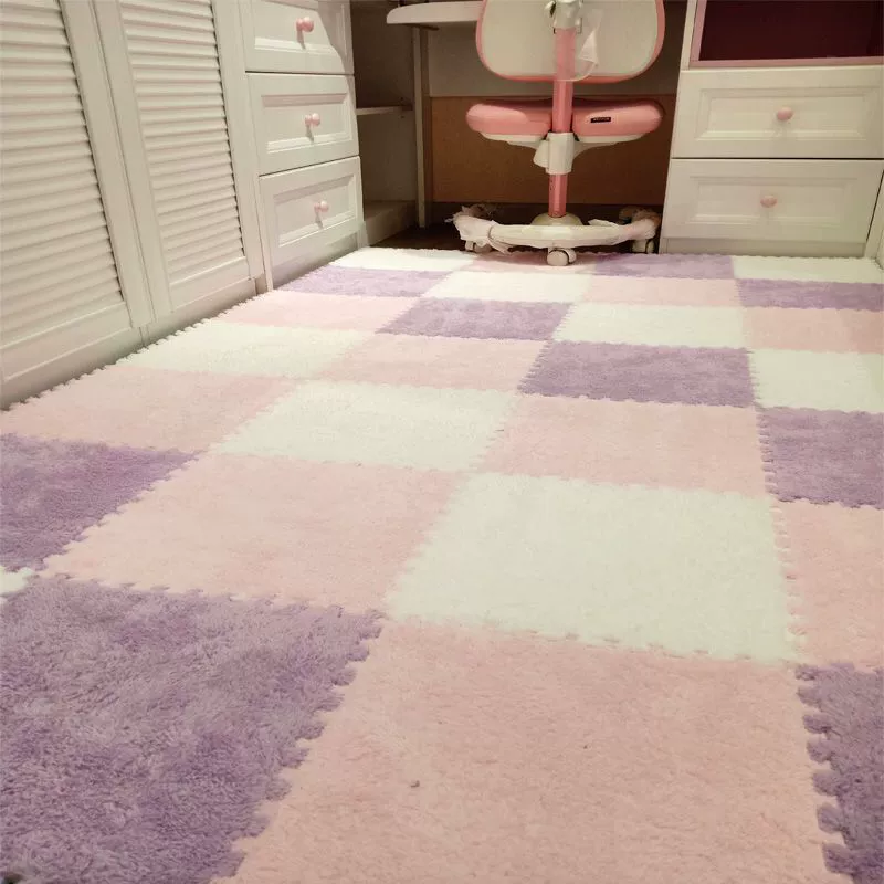 Модульные ковровые плитки 30×30×1,6 см, плитки с пазом, однотонные и многоцветные наборы