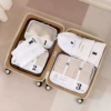 White set for traveling, storage system, full set