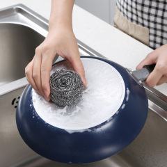 [Meiya] Wholesale steel wire balls, no rust, no chips, cleaning balls, cleaning pots and brushes, kitchen and department store batches