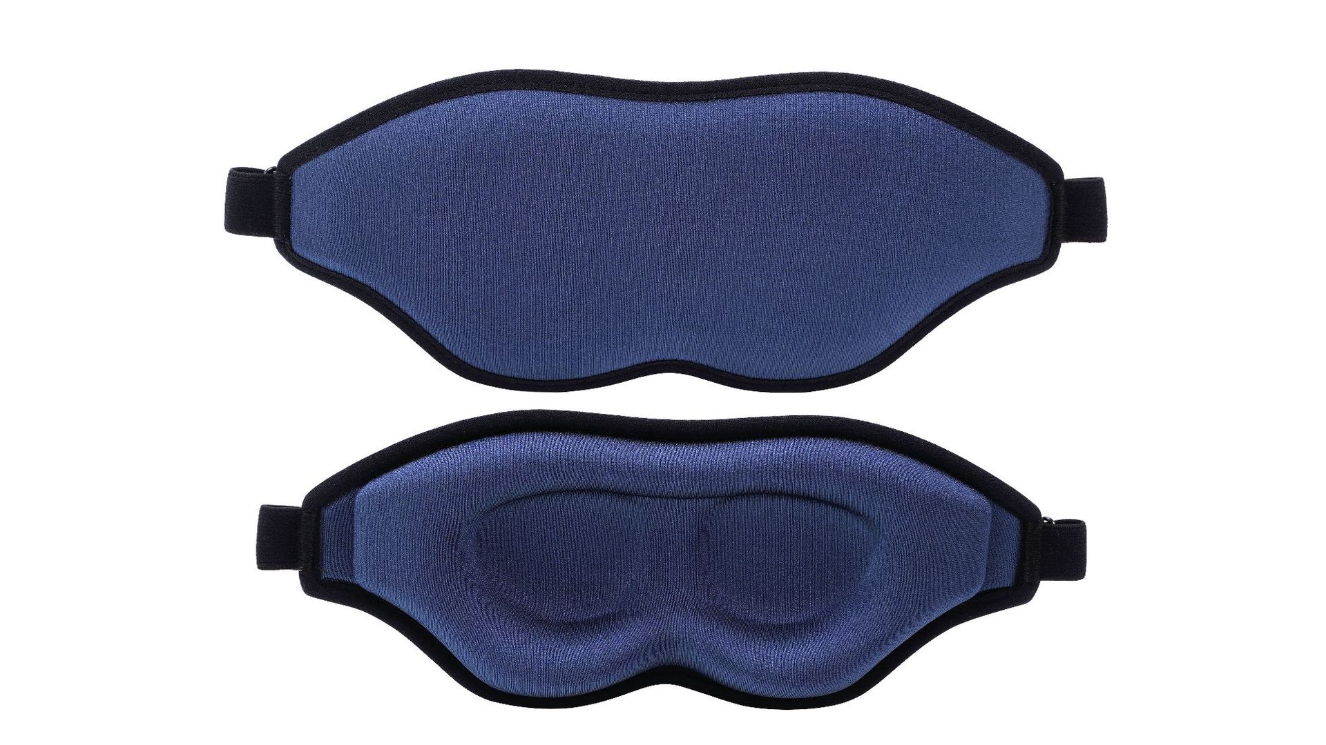 Venta caliente transfronteriza máscara de ojo en 3D negra sin presión máscara de ojo transpirable cuenca de ojo profunda máscara de ojo para dormir juego de cuatro piezas al por mayor