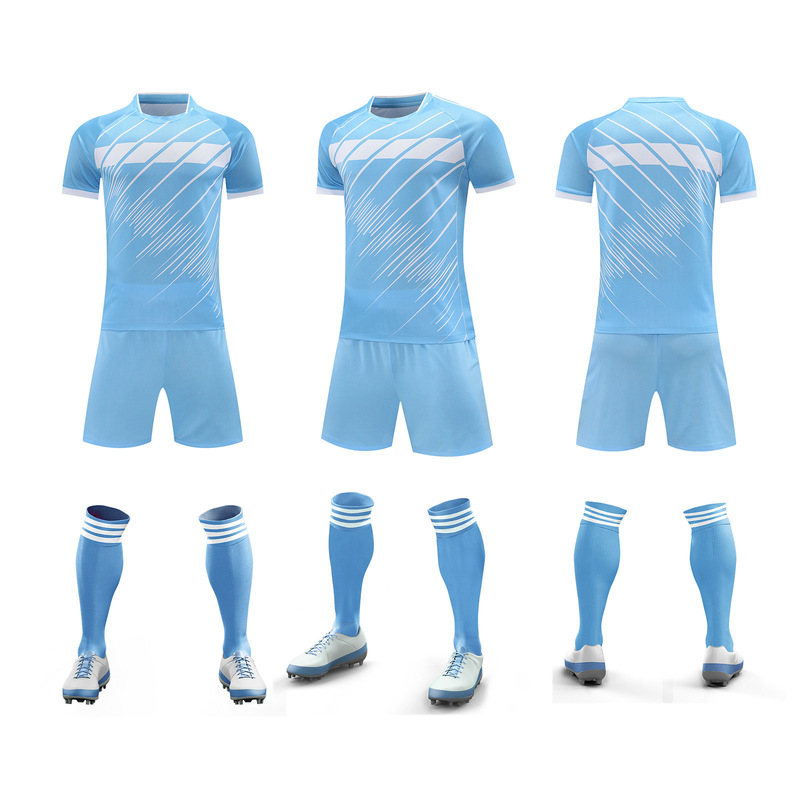 サッカー服 スコッチジャージ サッカーユニフォーム スーツ スポーツトレーニングスーツ 半袖 パフォーマンススーツ 服|undefined