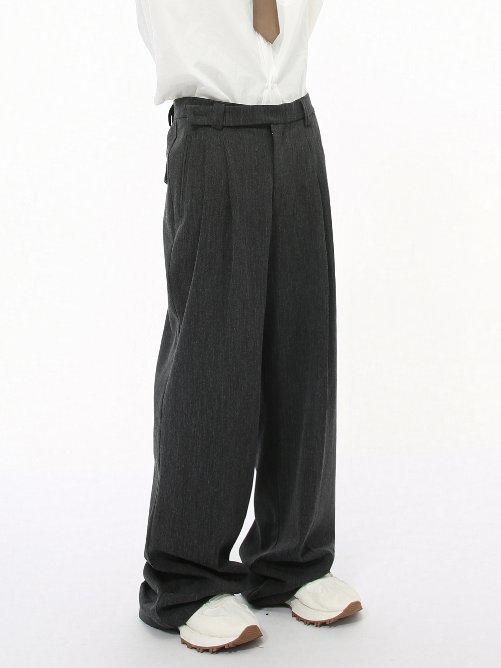 MTLCLOTHES Hombres| Otoño nuevo estilo francés ligero soporte de hombro estilo de alta sensación de doble botón traje de moda