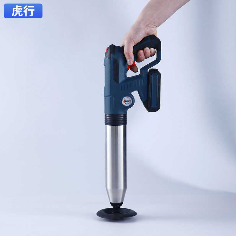 锂电充电工具箱款疏通器01款厕所马桶管道疏通器下水道堵塞一炮通|undefined