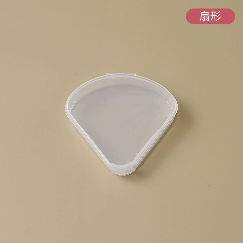 Cotton sponge, triangular storage box