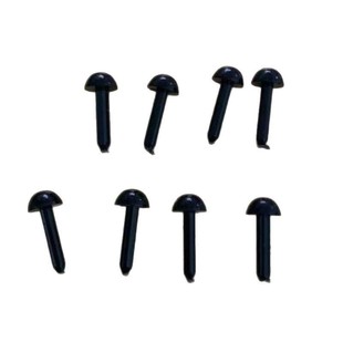 Diys Handmade Artificial Straight-Legged Eyes Black Bean Eyes Straight-Plug Eyes Animal Eyes Toy Eyes Doll Eyes