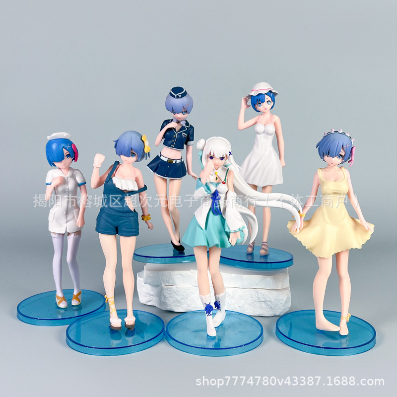 跨境美少女星际迷航初音未来无职转生系列模型摆件二次元手办批发|undefined