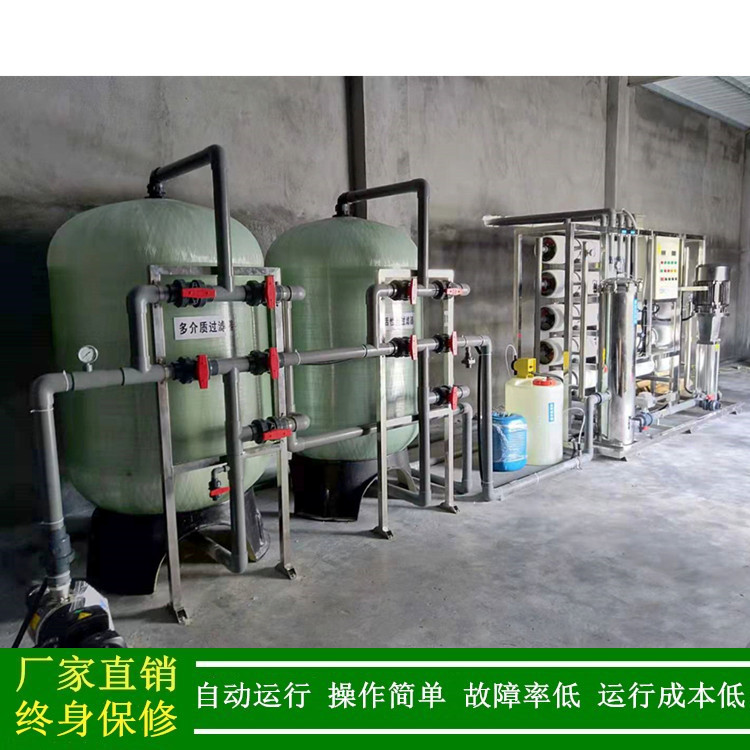 纯水机_绿健供应电路板清洗用10T/H反渗透设备_工业ro水处理设备