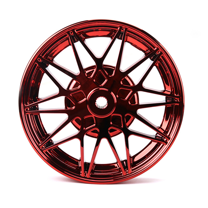 Linhai Cuxi Rsz Ghost Fire 100 Modified Aluminum Alloy Steel Rim Electroplated Wheel Hub Bell Front Axle 10mm