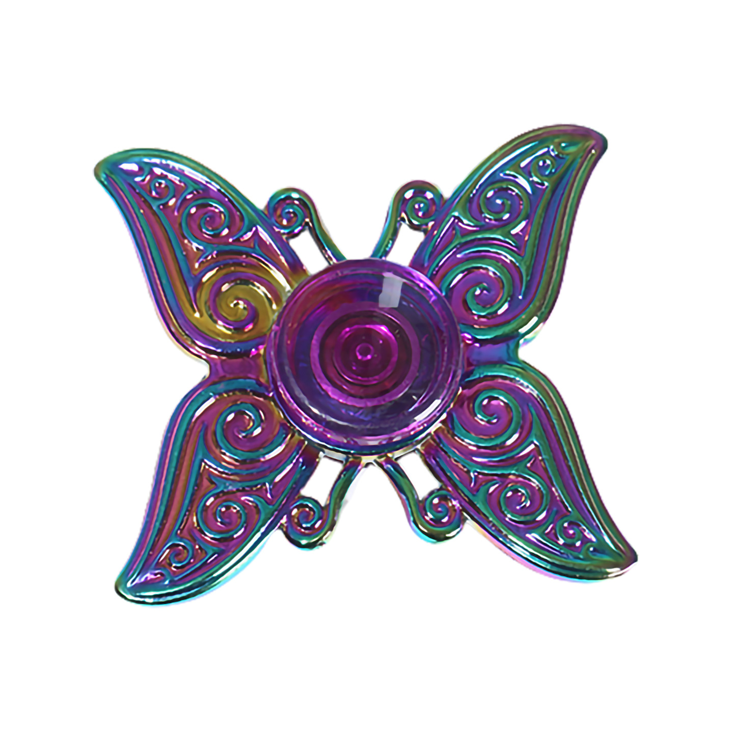 Mariposa de aleación