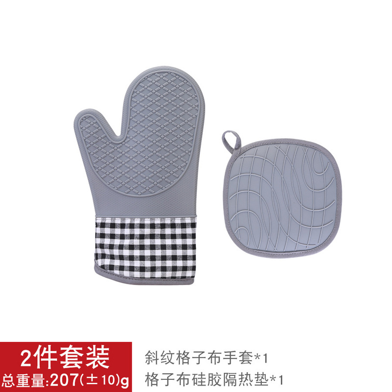 現物家庭用厨房焙煎セット高温オーブン焙煎ツールとロングタイプのシリカゲル断熱セット卸売り|undefined