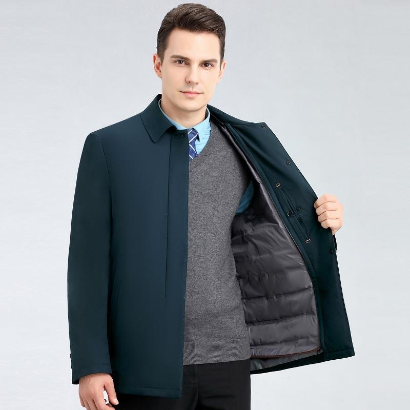 다크 그린 21988 라펠 버튼 스타일