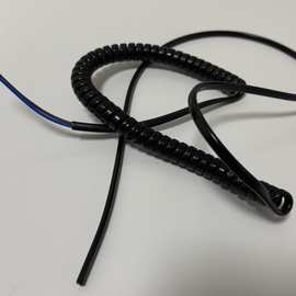 厂家直供PU，PVC扁护套弹簧线，弹簧长度制定