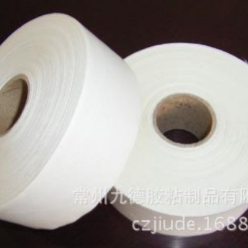 供应白色湿水夹筋牛皮纸胶带/再湿性胶带/可印刷LOGO/湿水纸胶带