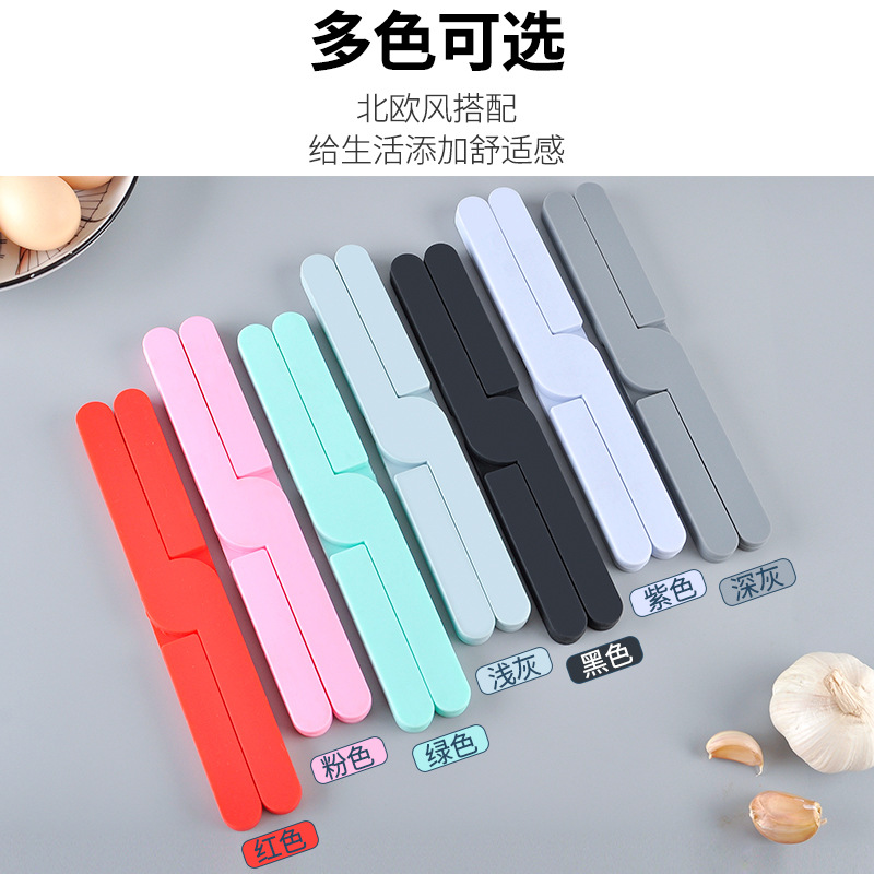 Utensilios de cocina de silicona engrosada Cruz plegable estera de aislamiento térmico estera de la olla estera platillo montaña estera de mesa estera vajilla