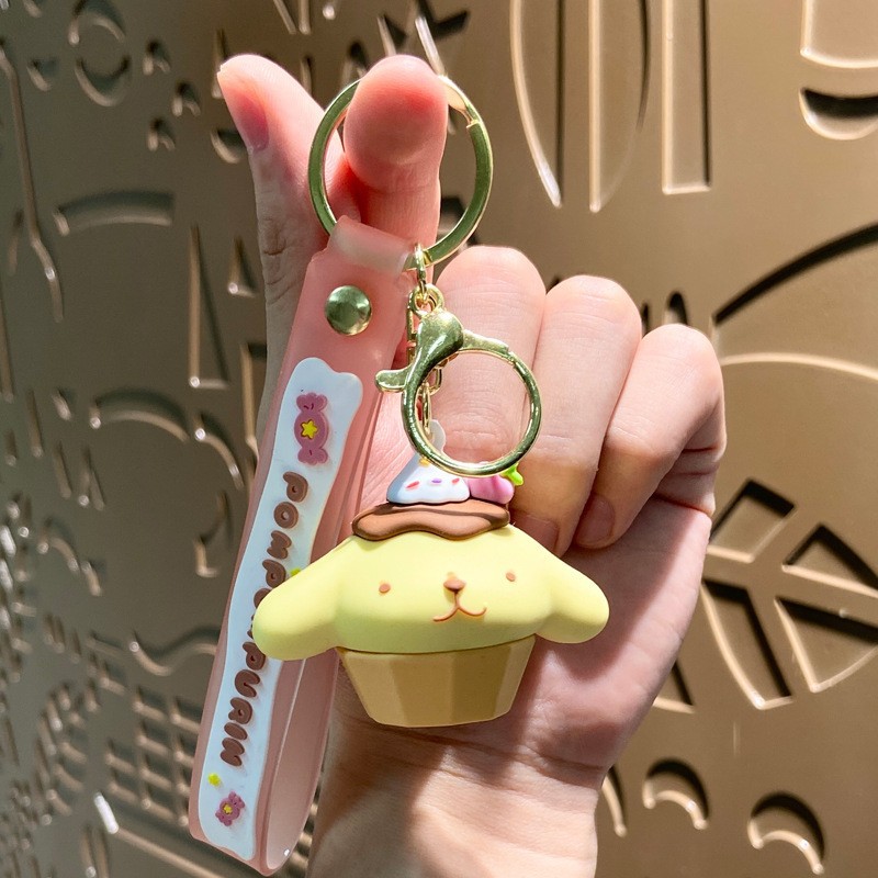 Llavero Creativo de Sanrio con Perro de Orejas Grandes, Cinnamoroll, Colgante para Bolso, Adorno, Pequeño Regalo al por Mayor de Yiwu