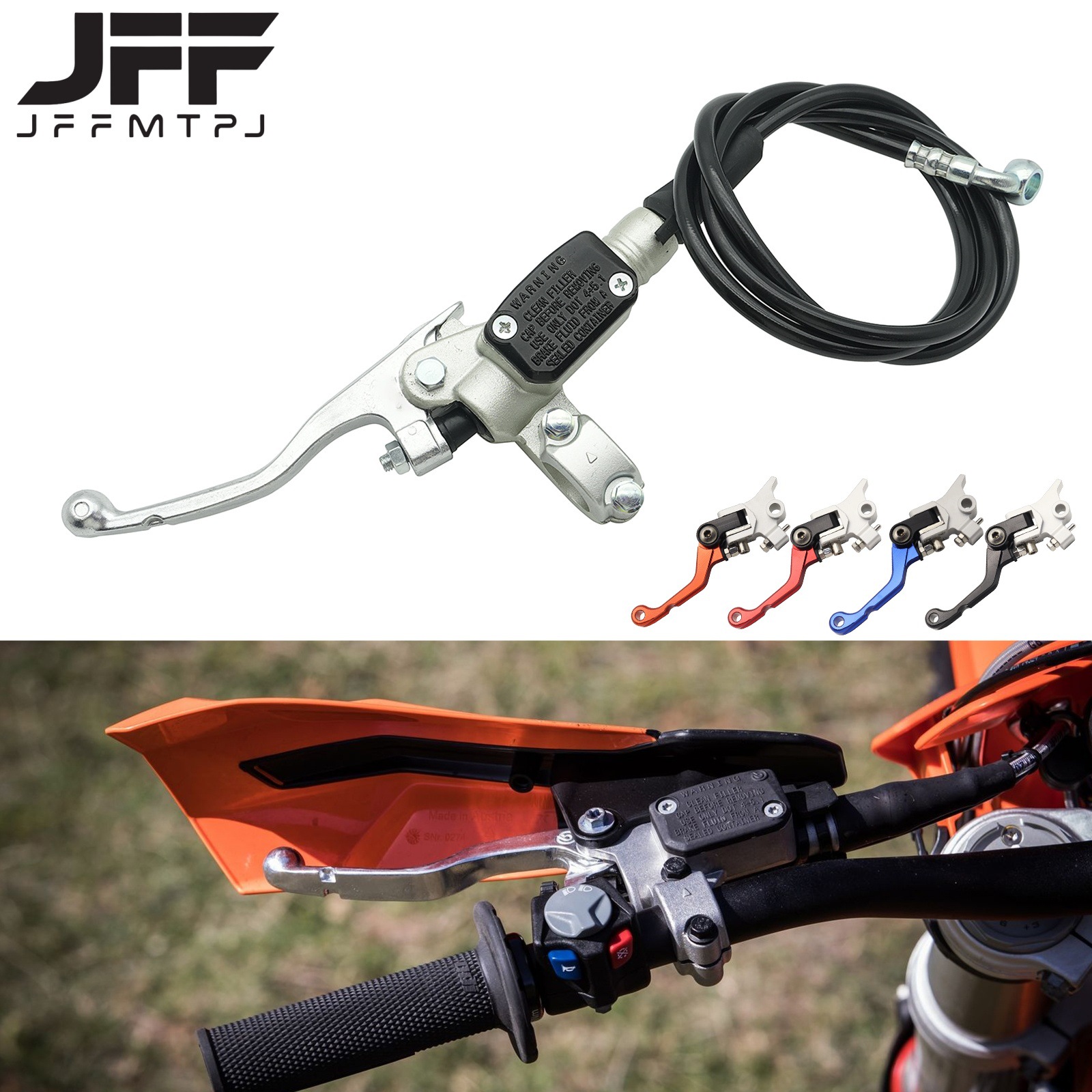 Motorcycle modification parts hydraulic clutch pump brake master cylinder disc brake pump assembly oil pipe oil hose