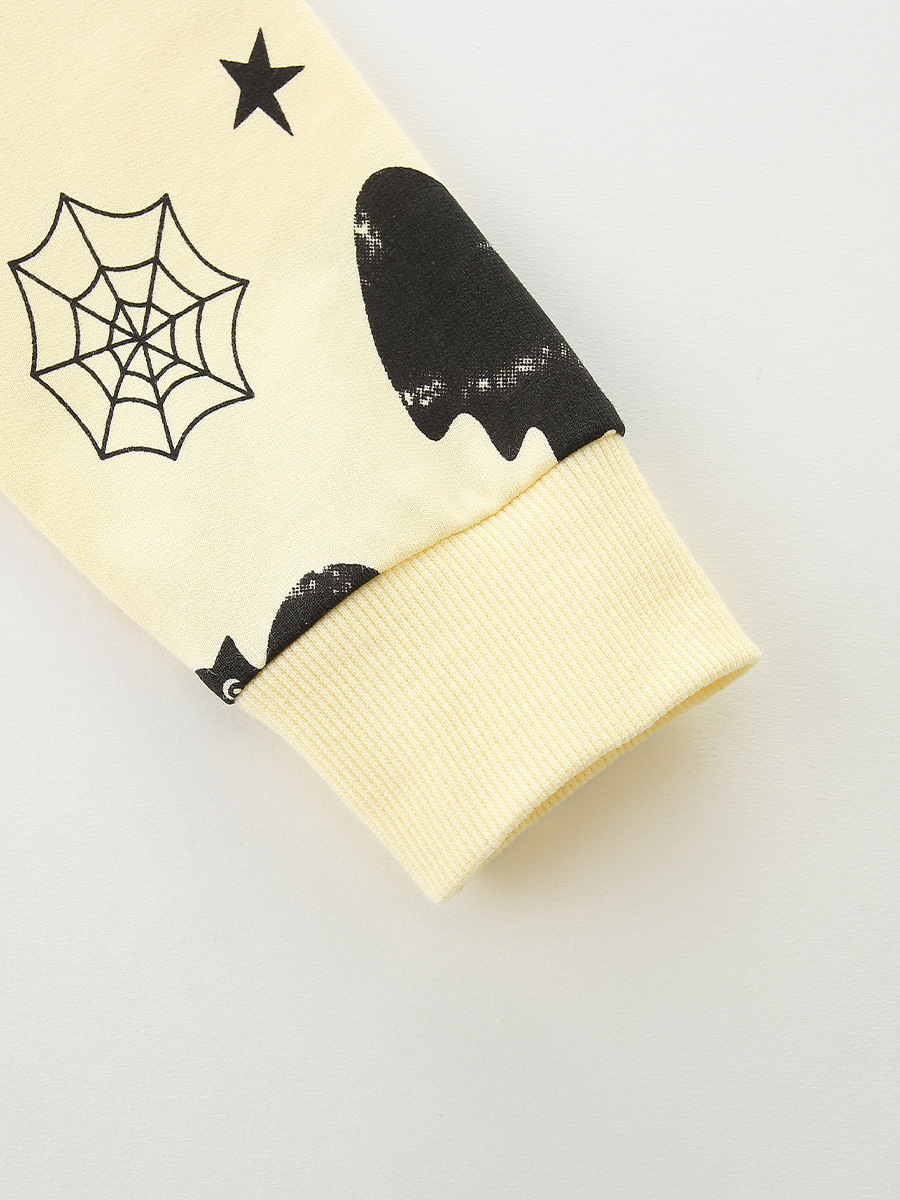 26 nuevas sudaderas de otoño para niños, sudaderas de manga larga con estampado de dibujos animados de Halloween, sudaderas de cuello redondo para niños, sudaderas infantiles transfronterizas