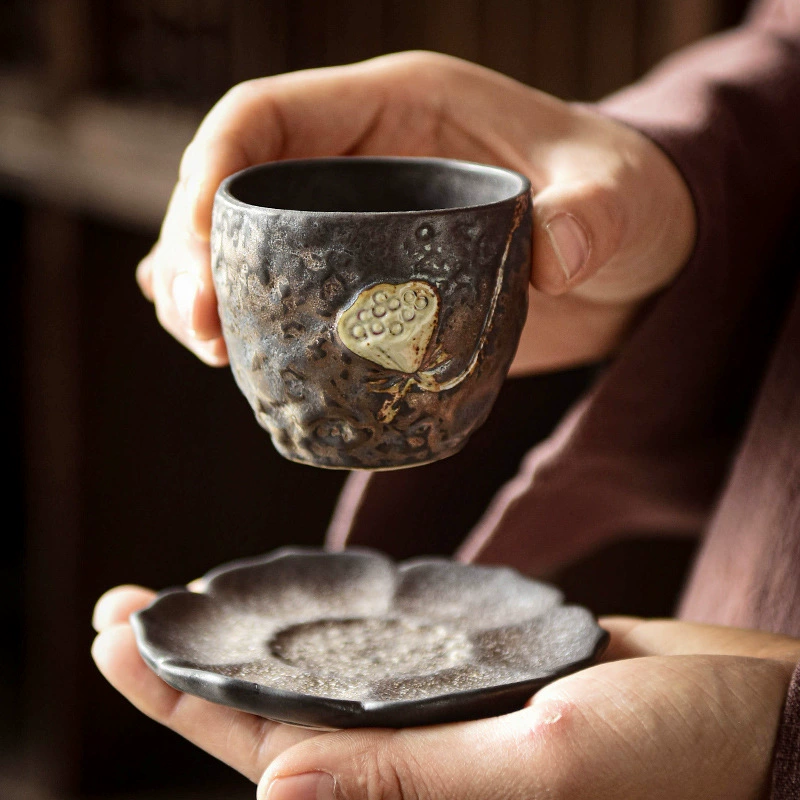 Керамическая чайная чашка, чайный набор, подарочная коробка