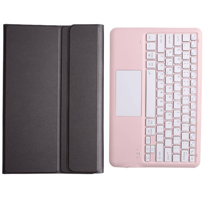 Teclado táctil negro + Rosa