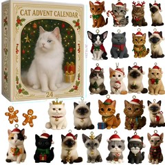 跨境新品 Cat Lovers Advent Calendar 2025猫爱好者日历