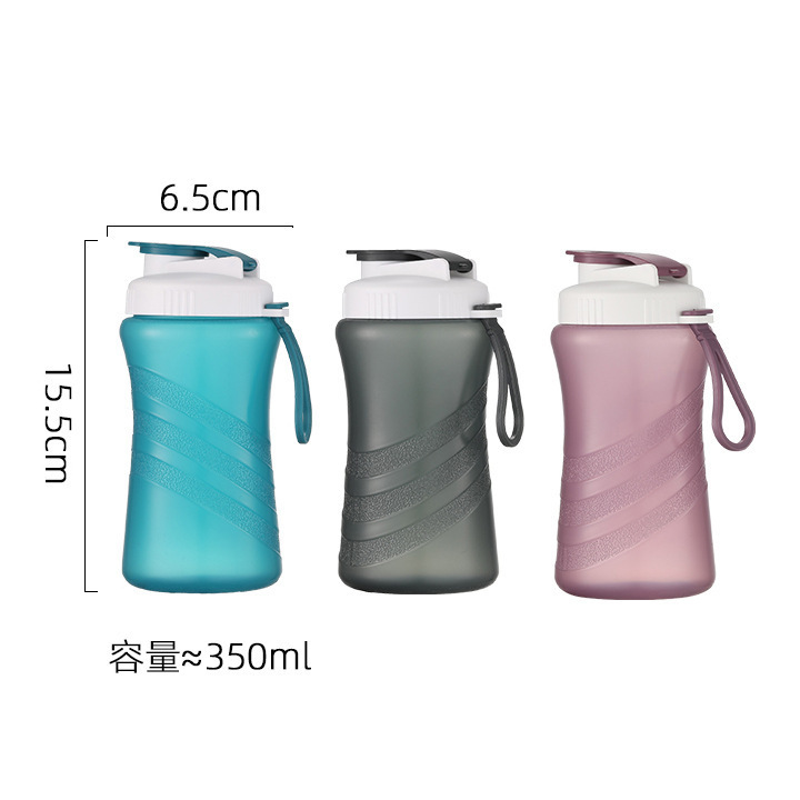 多規格のプラスチック密封運動の水筒は取っ手を持って携帯します。|undefined