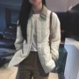 高密撞色翻领轻便型棉服