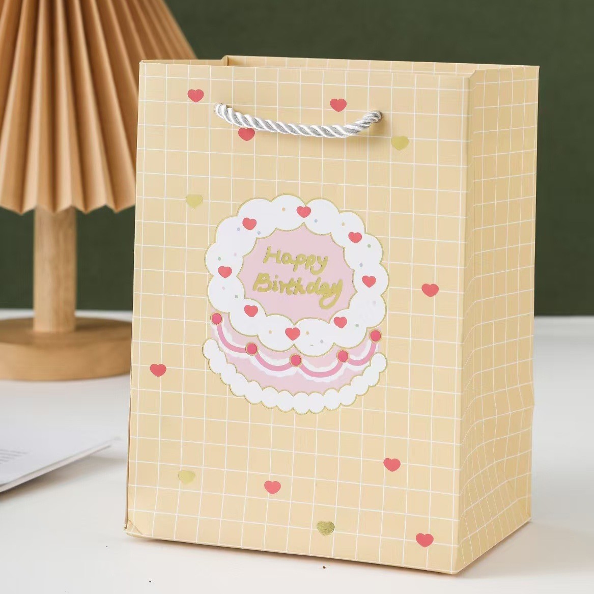 Nueva moda estampado hermoso regalo bolsa bolsa de mano image 3