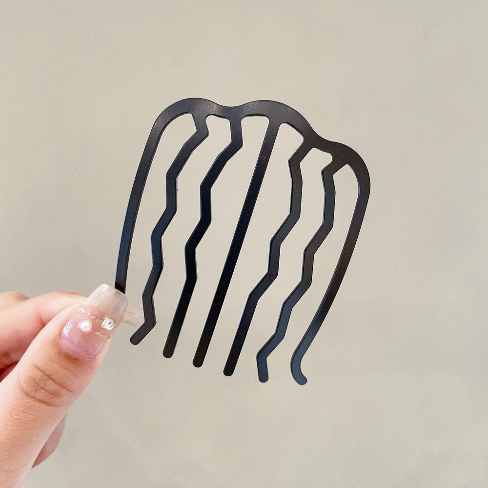 Sensor de alta calidad, dispositivo de cabello perezoso, toque de cabello, peinado de cabello simple, temperamento universal, pinzas de cabello para mujeres