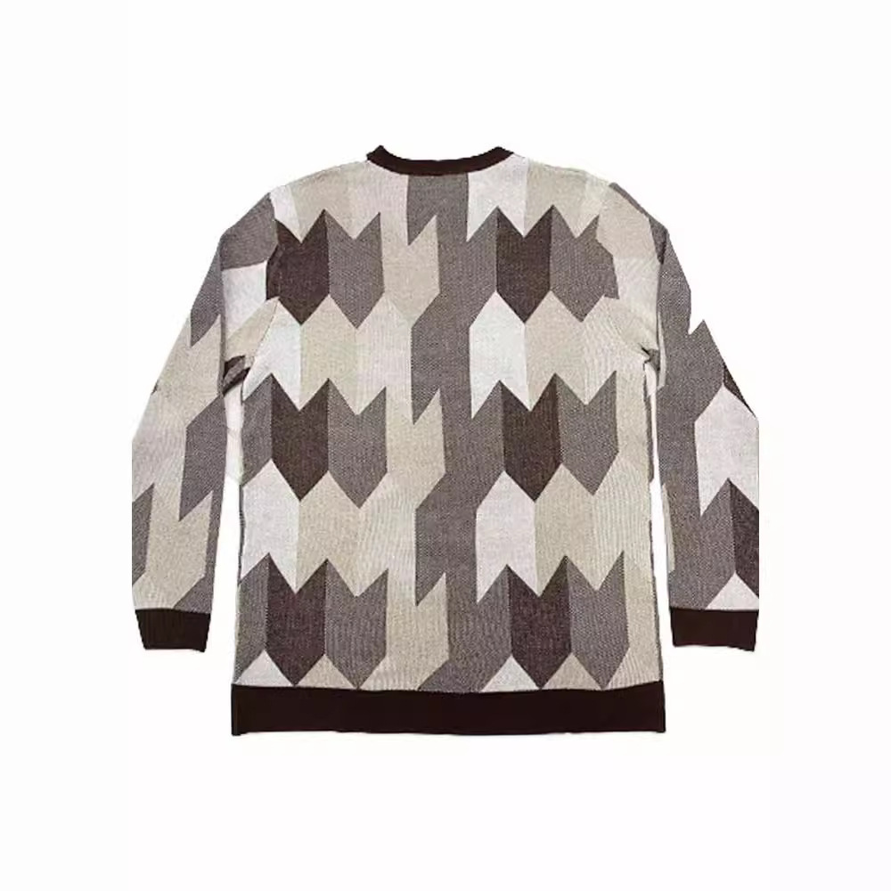 Geometric Jacquard Sweater Main Image